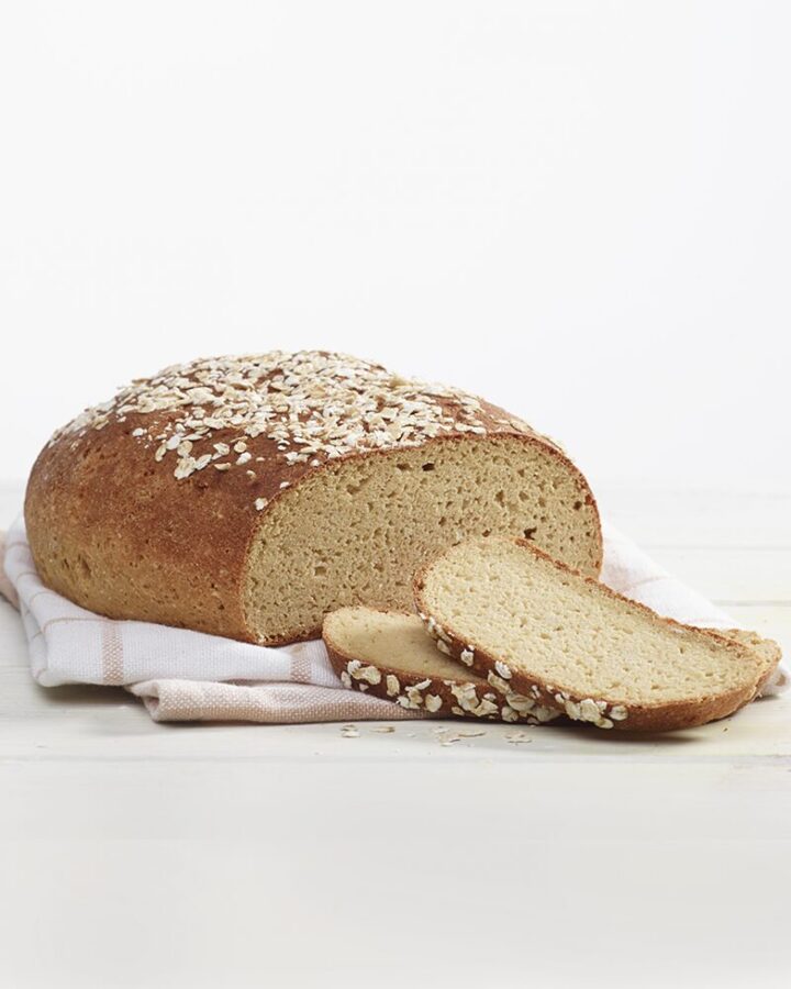 Bezglutēna maizes maisījums Sukrin ar mandeļu un sezama miltiem, 220 g