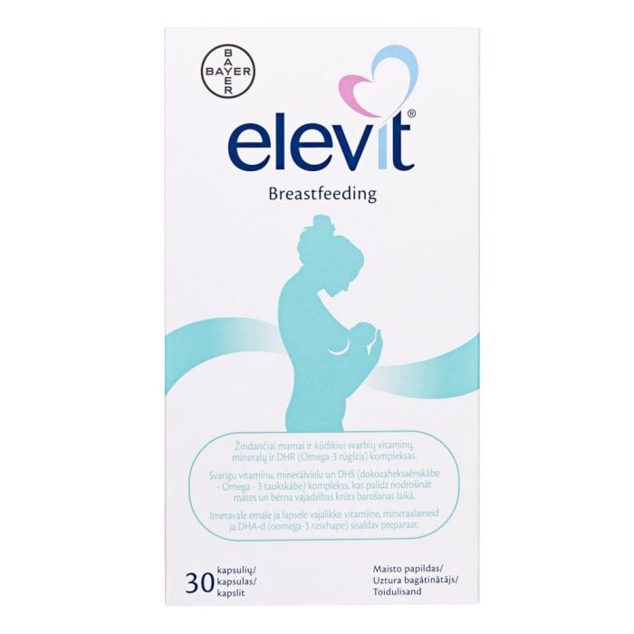 Elevit Breastfeeding, 30 kapsulas