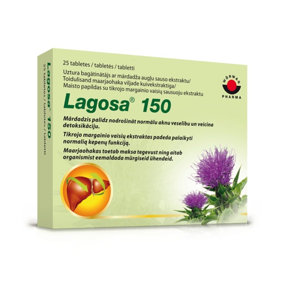 Lagosa 150, 25 tabletes