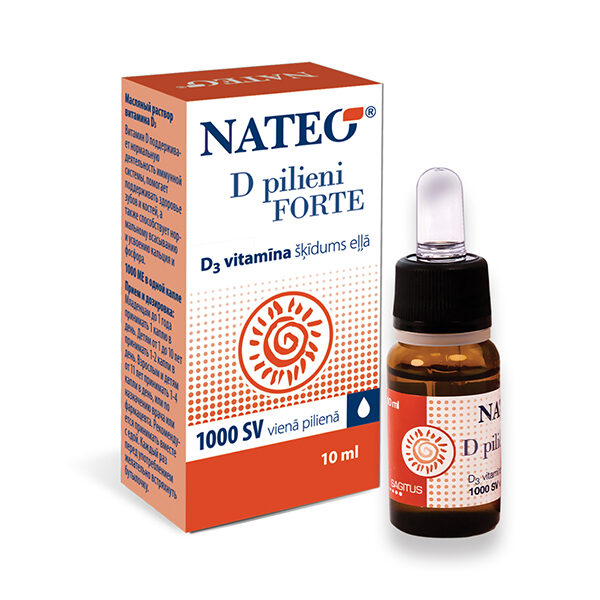 Nateo D pilieni Forte 1000SV, 10 ml