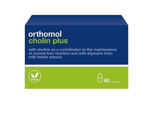 ORTHOMOL CHOLIN PLUS, 60 kapsulas