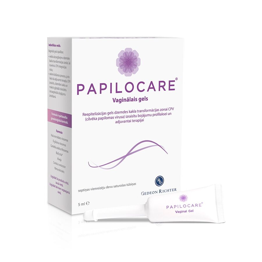 PAPILOCARE Vaginālais gels 5 ml, N7