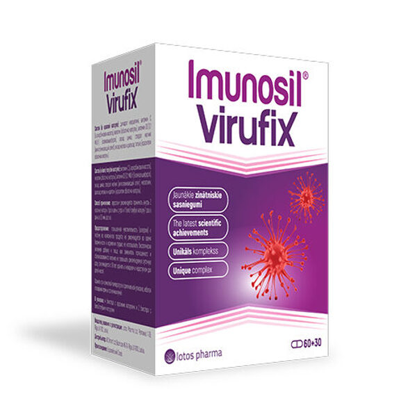 Imunosil Virufix, 60+30 kapsulas