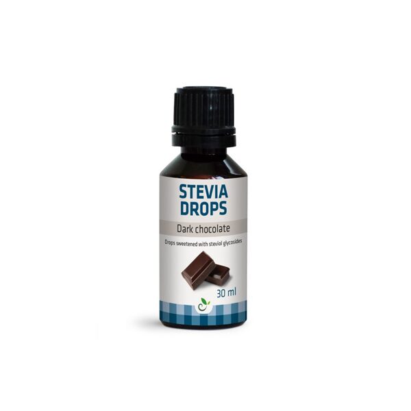 Stēvijas pilieni ar tumšās šokolādes aromātu, 30 ml