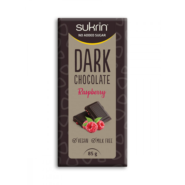 Tumšā šokolāde ar avenēm Sukrin, 85 g